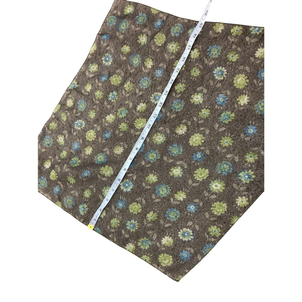 Cottage Black Dainty Floralcore Bloom Hair Piece  Head Scarf